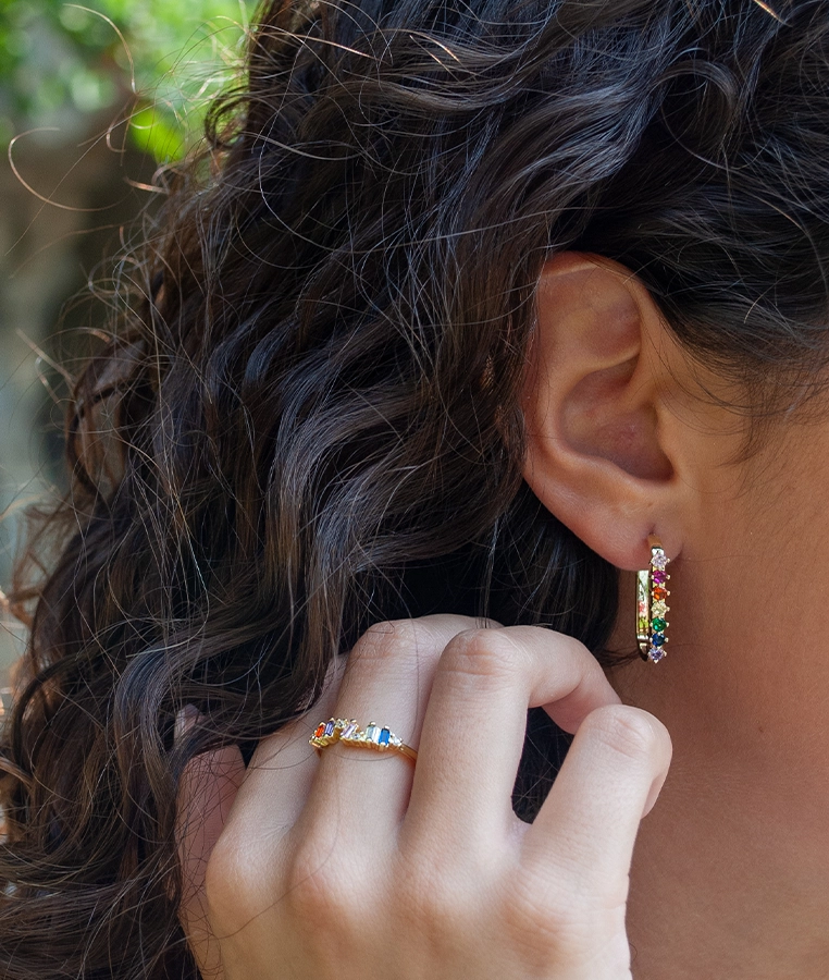 Boucles d’oreilles Gaïa