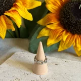 Bague argenté dior-1